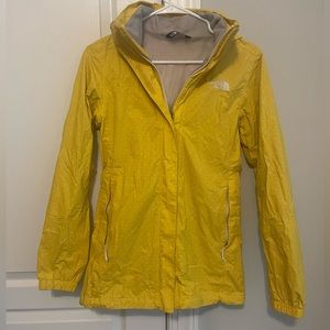 North Face raincoat